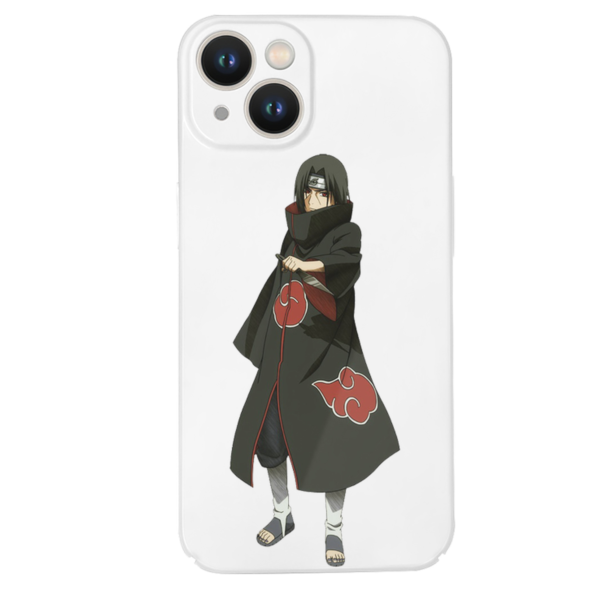 （画像用） NARUTO -ナルト- うちは イタチ Uchiha Itachi 【iPhone 14シリーズ対応】ハードケース